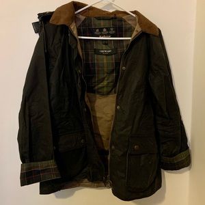 Green Barbour Bardnell Lightweight 4oz Jacket